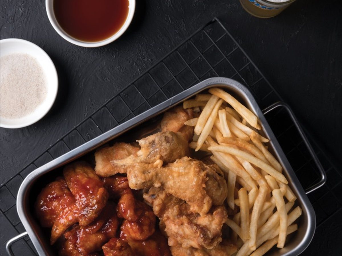 ยางนยอมชิกิน ไก่ทอดเกาหลีของฮันจัน โคเรียนทาวน์